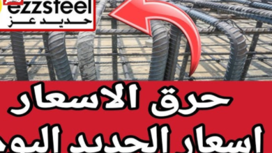 سعر طن الحديد اليوم حديد عز