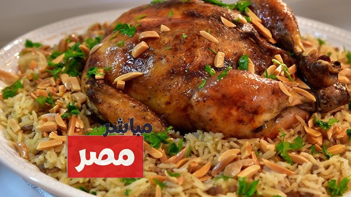 وصفة دجاج محشي ومشوي