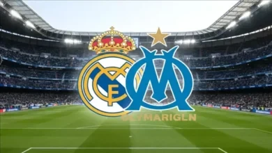 القنوات الناقلة لمباراة ريال مدريد ومارسيليا