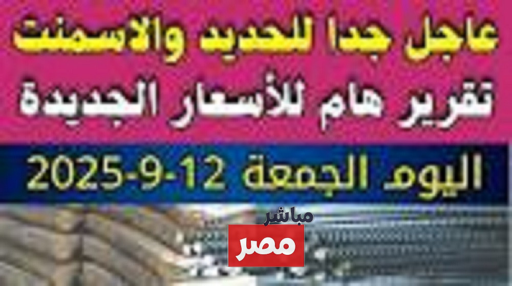 سعر طن الحديد اليوم