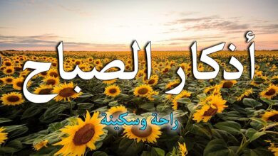 أذكار الصباح مكتوبة