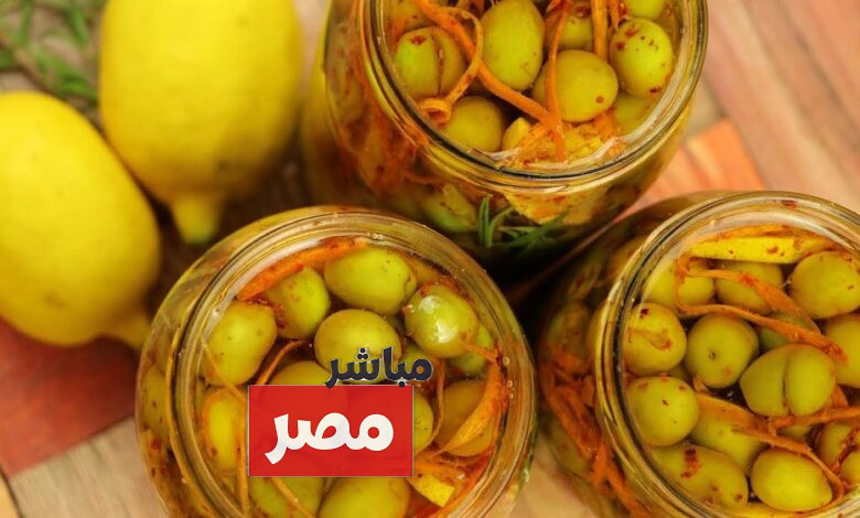 طريقة عمل تخليل الزيتون
