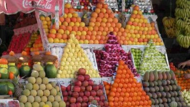 أسعار الفاكهة في سوق العبور اليوم