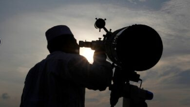 رؤيه هلال شهر جمادى الأولى