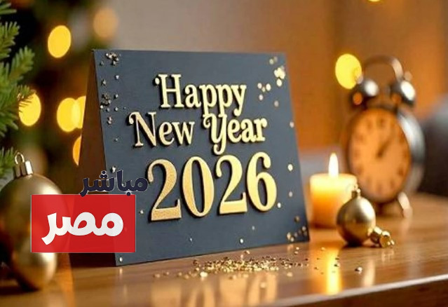 صور تهاني السنة الجديدة 2026