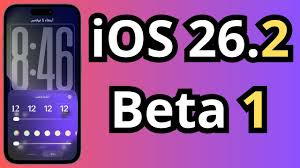 تحديث ios 26.2