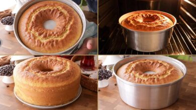 وصفات الكيك الإسفنجي