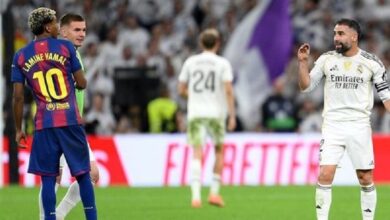 مباراة ريال مدريد وبرشلونة اليوم