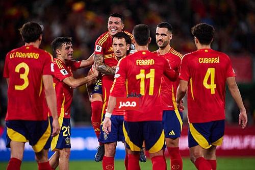 قائمة اسبانيا