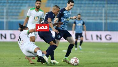 مباراة بيراميدز والبنك الاهلي.
