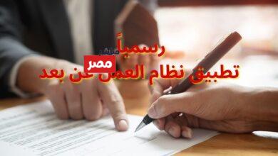 قرار العمل عن بعد